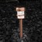 Nature Spring Set of 4 Solar Powered Lights, LED Outdoor Stake Fixture for Gardens, Pathways, and Patios, Copper 262260OLS - alternate 3